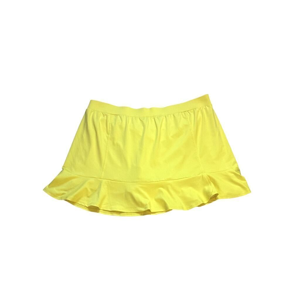 TAIL Women's Tennis/Athletic/Active Skort/Skirt Yellow Size Extra Large/XL